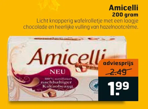 Amicelli 200 gram