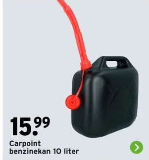 Bouwmarkt aanbieding in Hoorn-Noord: Carpoint benzinekan 10 liter, 
