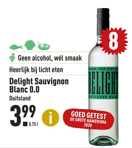 Delight Sauvignon Blanc 0.0