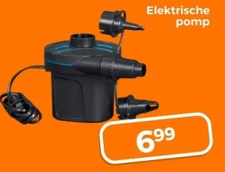 Drogisterij aanbieding in Bospolder: Elektrische pomp, 