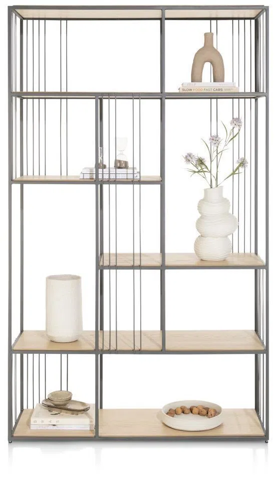 Wonen aanbieding in Sperkhem en industrieterrein Houkesloot: Niora, Roomdivider 120 Cm - Metal Graphite, 