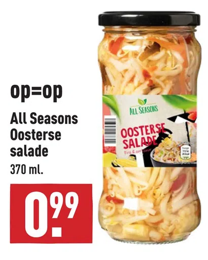All Seasons Oosterse salade