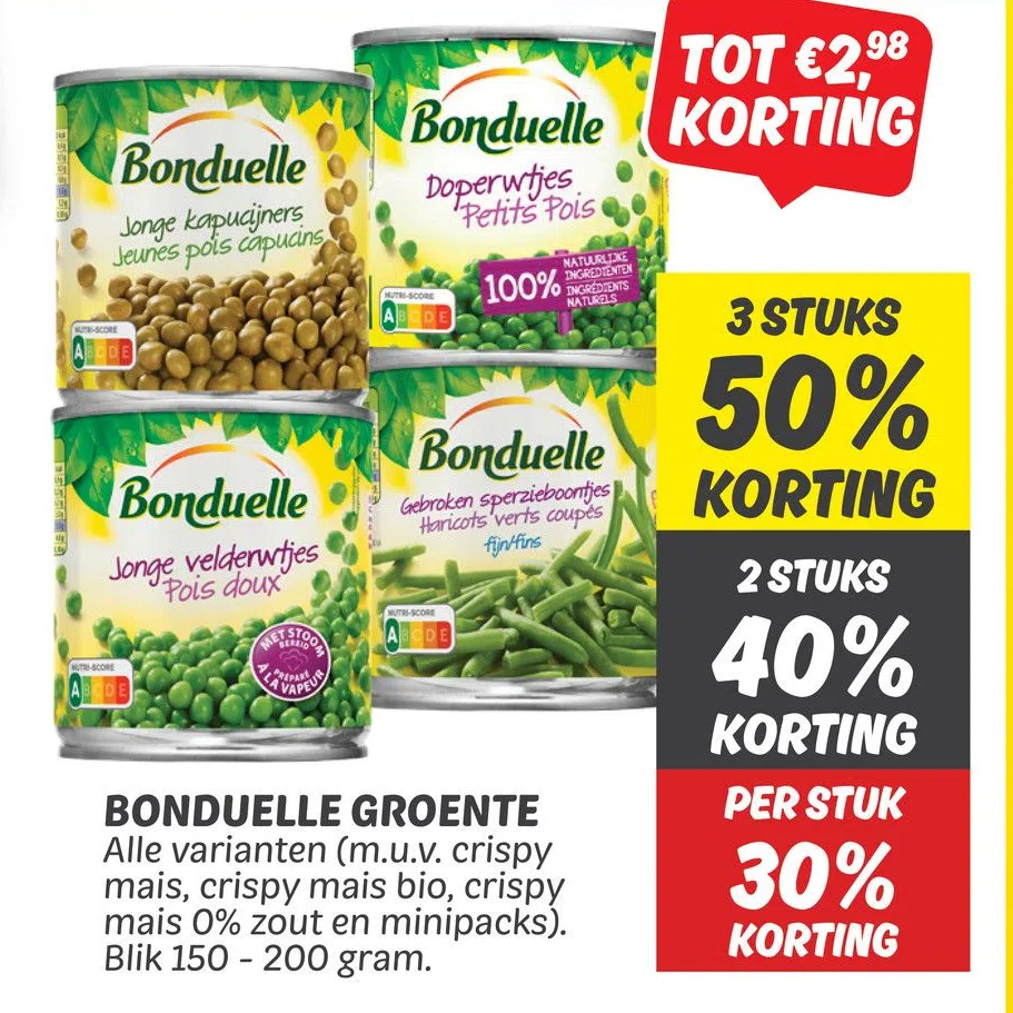Supermarkt in Veenendaal: 3 stuks, 50% korting - Oozo.nl