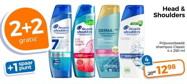 Drogisterij aanbieding in Polder Blokweer: Head & Shoulders, 