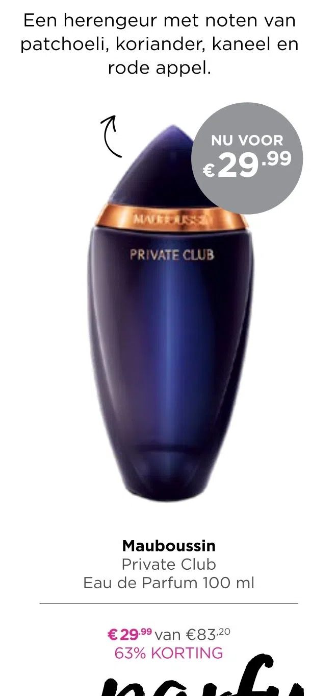 parfum mauboussin private club