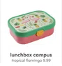 lunchbox campus tropical flamingo