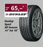Dunlop Sport All Season 14" tot 18"