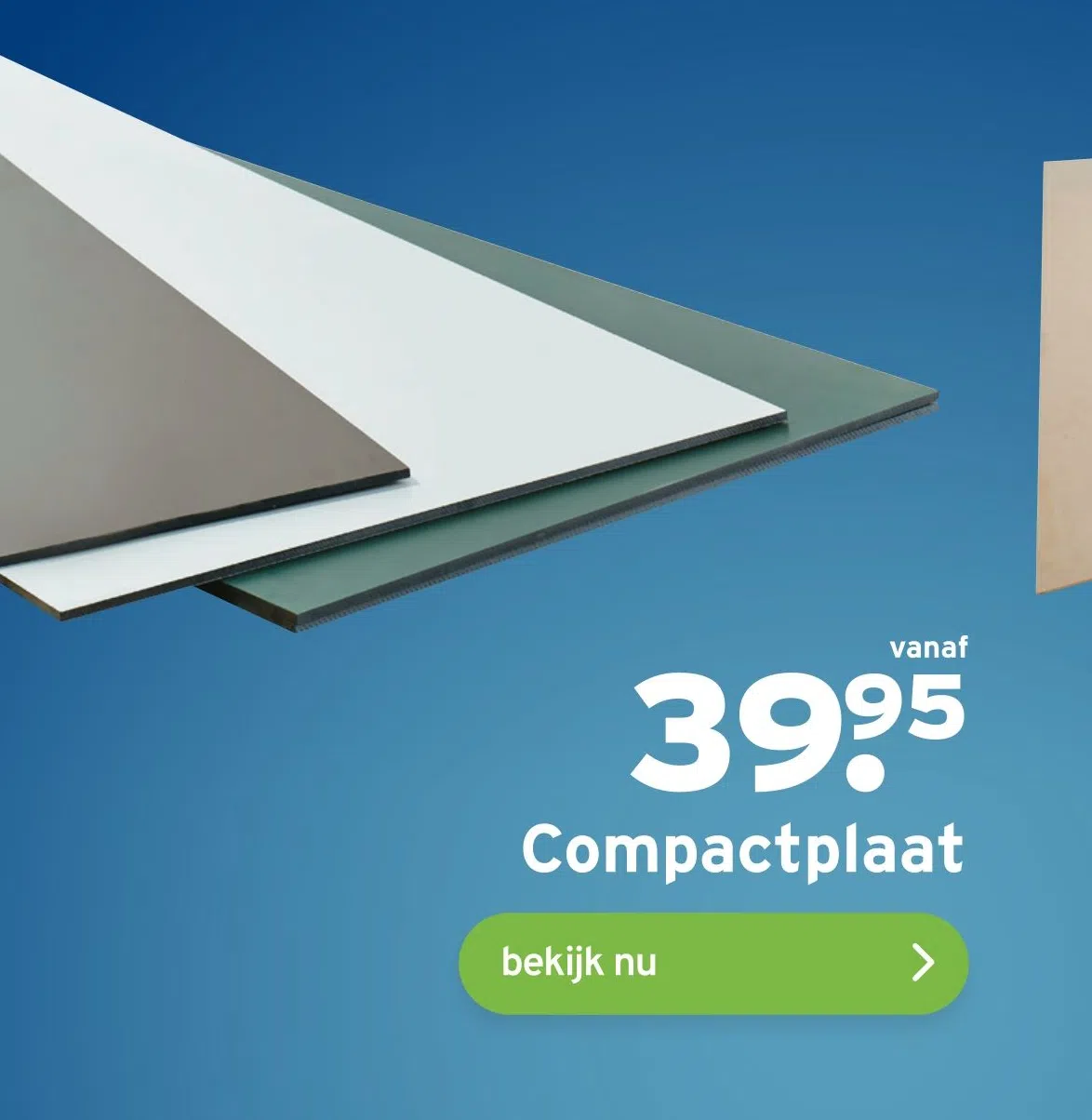 Compactplaat aanbieding