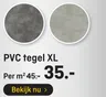 PVC tegel XL
