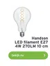 Handson LED filament E27 4W 270LM 10 cm