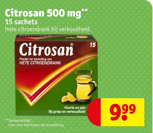 Citrosan 500 mg 15 sachets