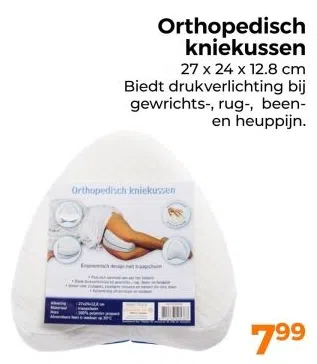 Drogisterij aanbieding in Hoendiep: Orthopedisch kniekussen, 