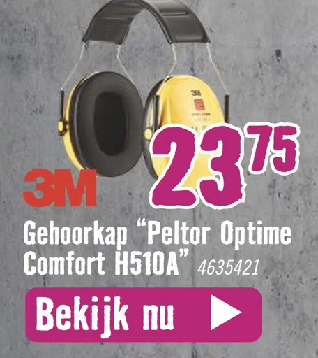 Gehoorkap "Peltor Optime Comfort H510A" 4635421 17
