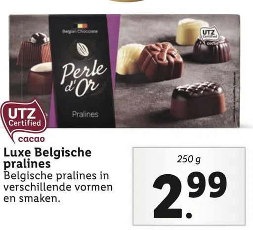 Luxe Belgische pralines