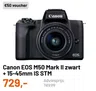 Canon EOS M50 Mark IIl zwart + 15-45mm IS STM
