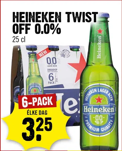 Heineken Twist Off 0.0%