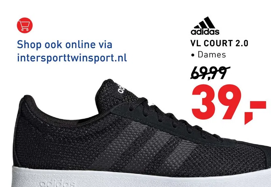 adidas vl court 2.0 intersport