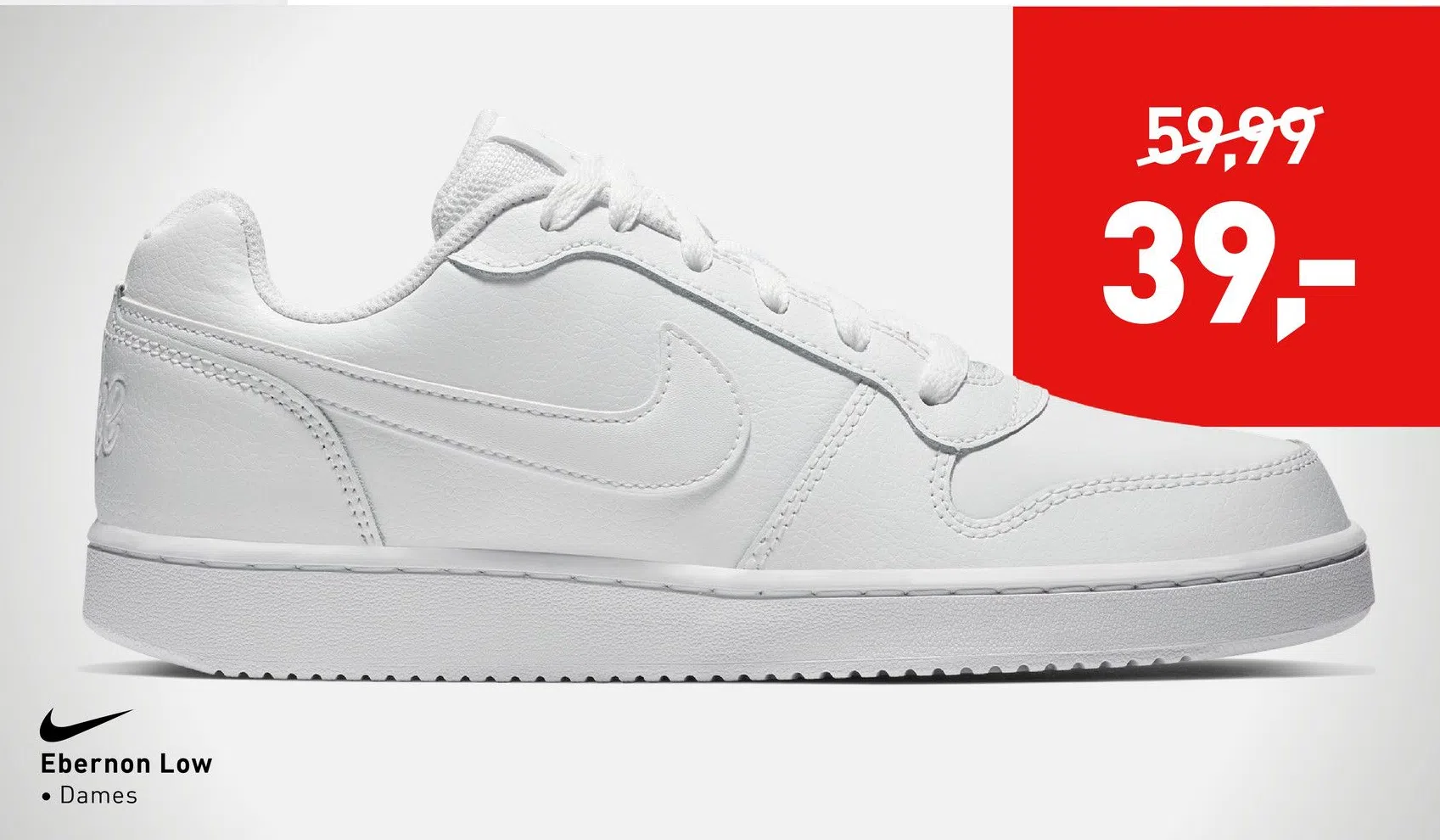 intersport nike ebernon low