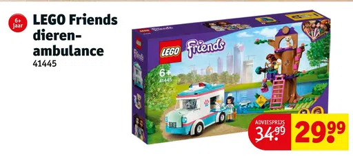 LEGO Friends dieren- ambulance 41445
