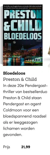 Bloedeloos Preston & Child
