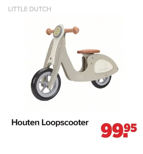 Houten Loopscooter