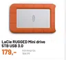 LaCie RUGGED Mini drive 5TB USB 3.0