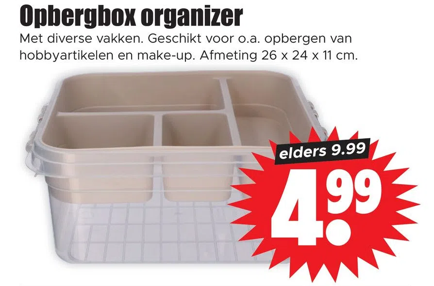 Supermarkt in organizer, - Oozo.nl