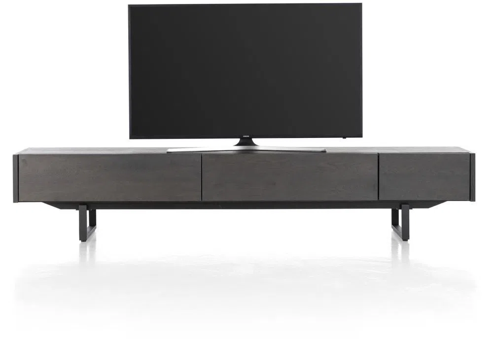 Wonen aanbieding in Auxillatrix: Modali, Tv Dressoir 237 Cm - 1-Lade + 2-Kleppen - Onyx, 