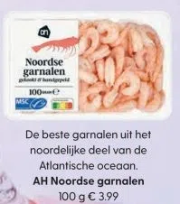 Supermarkt aanbieding in Zuidoostelijke Buitenwijken Ter Weijde: AH Noordse garnalen, 