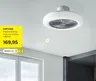 ORTONA Plafondlamp met ventilator