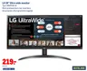 LG 34" Ultra wide monitor Type 34WP500-B