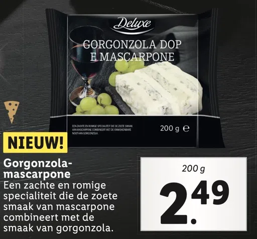 Gorgonzola-mascarpone