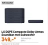 LG DOP5 Compacte Dolby Atmos Soundbar met Subwoofer