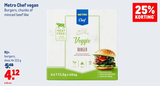 Metro Chef vegan