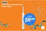 Oral-B tandenborstel Smart 4 wit of zwart van € 99,99 voor € 59,99