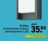 Philips buitenlamp Arbour geïntegreerd LED