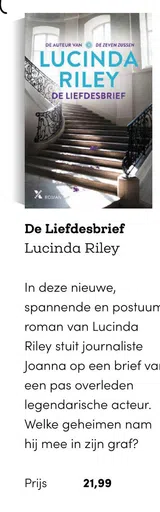 De Liefdesbrief Lucinda Riley