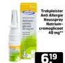 Trekpleister Anti Allergie Neusspray Natrium- cromoglicaat