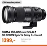SIGMA 150-600mm F/5-6.3 DG DN OS Sports Sony E-mount