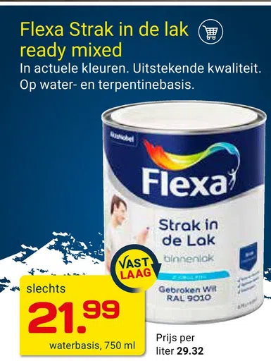 Flexa Strak in de lak ready mixed
