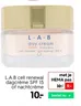 L.A.B cell renewal dagcrème SPF 15 of nachtcrème