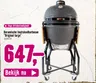 Keramische houtskoolbarbecue "Original large"