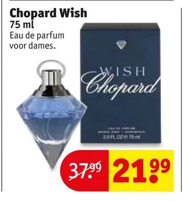 Toeval Leuk vinden Durven Chopard eau de parfum folder aanbieding bij Kruidvat details qPlZ78tT