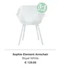Sophie Element Armchair Royal White