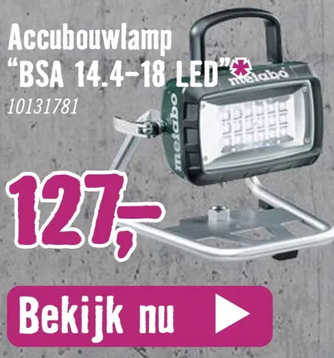 Accubouwlamp "BSA 14.4-18 LED