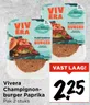 Vivera Champignon- burger Paprika