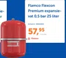 Flamco Flexcon Premium expansie- vat 0,5 bar 25 liter