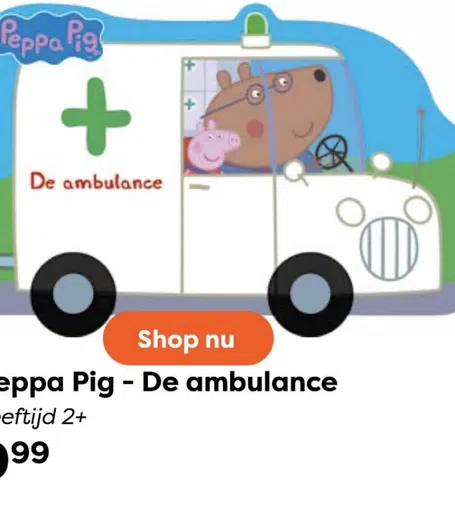 Peppa Pig - De ambulance Leeftijd 2+