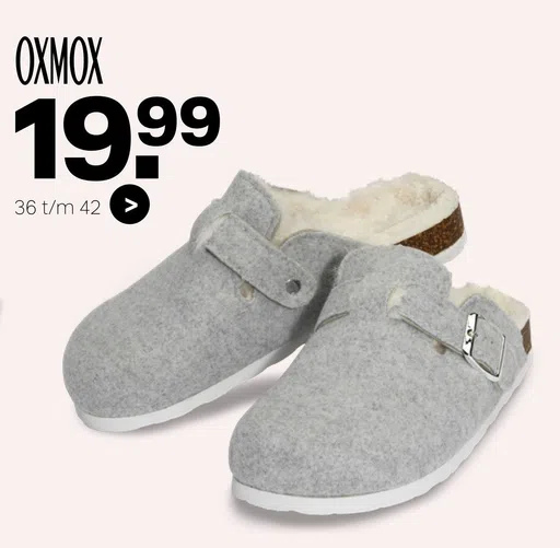 Oxmox pantoffels