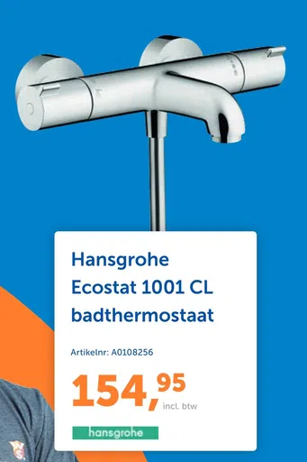 Hansgrohe Ecostat 1001 CL badthermostaat